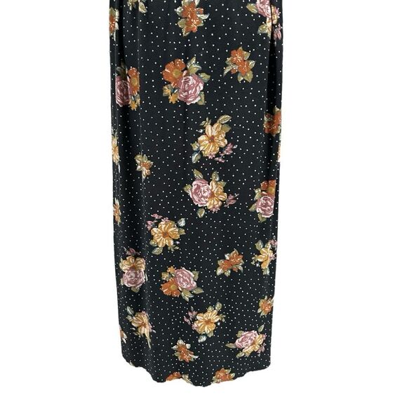 Free People Twist Halter Floral and Polka Dot Maxi Dress Sz S - Picture 12 of 16